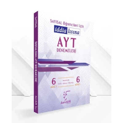 İDDİALISINA AYT DENEMELERİ (SAYISAL)