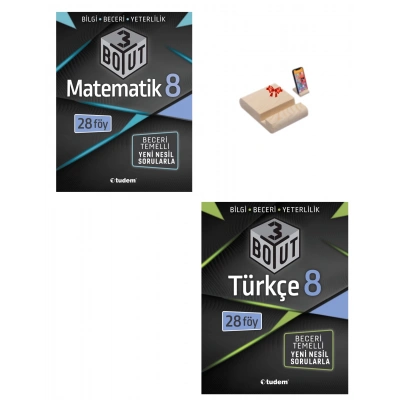 LGS 8. SINIF 3 BOYUT MATEMATİK VE TÜRKÇE
