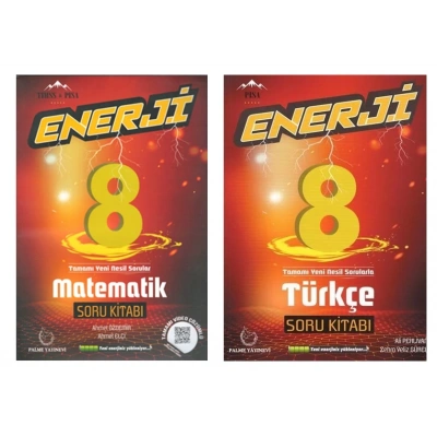 LGS 8. Sınıf Enerji Matematik ve Türkçe Soru Bankası