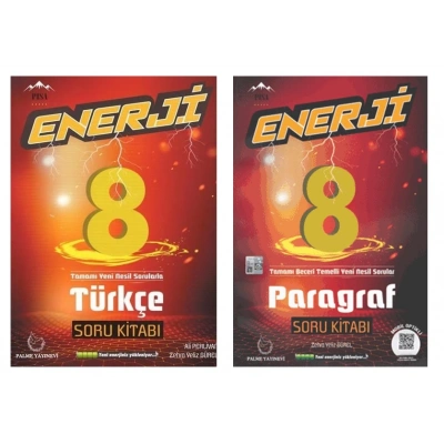 LGS 8. Sınıf Enerji Türkçe ve Paragraf Soru Bankası