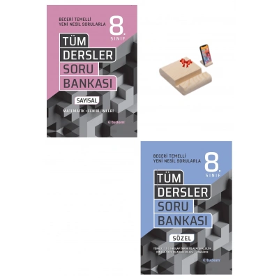 LGS 8. SINIF TÜM DERSLER SAYISAL - SÖZEL BECERİ TEMELLİ SORU BANKASI