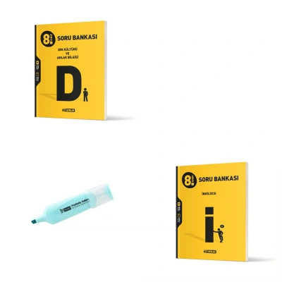 LGS 8.Sınıf Din Kültürü Ve İngilizce Soru Bankası