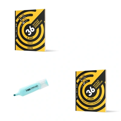 LGS 8.Sınıf İnkılap Tarihi Ve İngilizce 36 Haftalık Kazanım Denemeleri