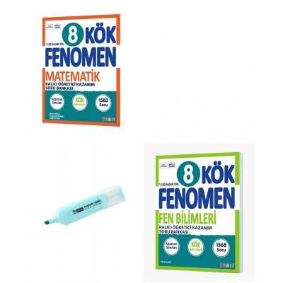 LGS 8.Sınıf KÖK Matematik Ve Fen Bilimleri Soru Bankası