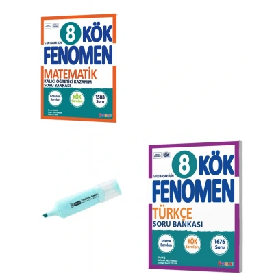 LGS 8.Sınıf KÖK Matematik Ve Türkçe Soru Bankası