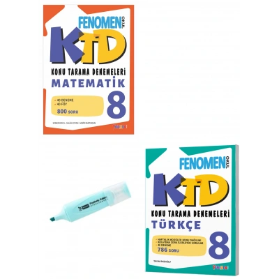 LGS 8.Sınıf KTD Matematik Ve Türkçe 40 Deneme
