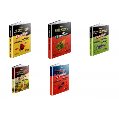 LGS 8.Sınıf Mat Fen Türkçe İnkılap İngilizce Deneme