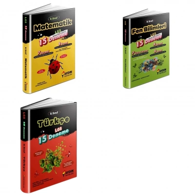 LGS 8.Sınıf Matematik Fen Bilimleri Türkçe Deneme