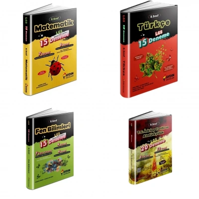 LGS 8.Sınıf Matematik Fen Bilimleri Türkçe İnkılap Deneme