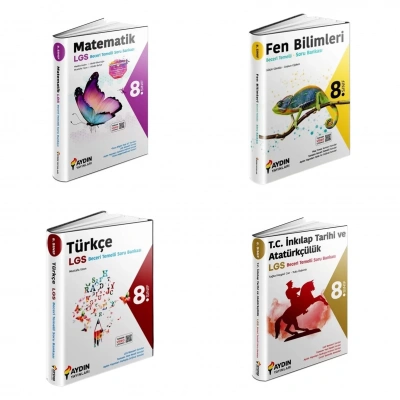 LGS 8.Sınıf Matematik Fen  Türkçe İnkılap BTS Soru Bankası