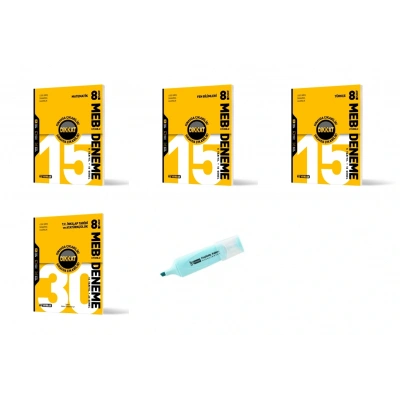 LGS 8.Sınıf Matematik Fen Türkçe İnkılap DİKKAT Sınavda Çıkabilir Deneme