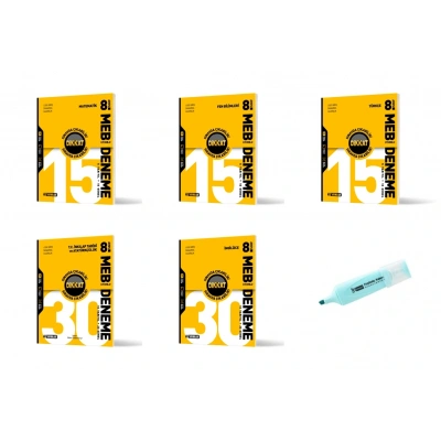 LGS 8.Sınıf Matematik Fen Türkçe İnkılap İngilizce MEB Uyumlu Deneme