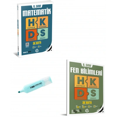 LGS 8.Sınıf Matematik Ve Fen Bilimleri Haftalık Kazanım Deneme Sınavı