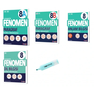 LGS 8.Sınıf Paragraf A-B Anlam Bilgisi Ve Dil Bilgisi Soru Bankası