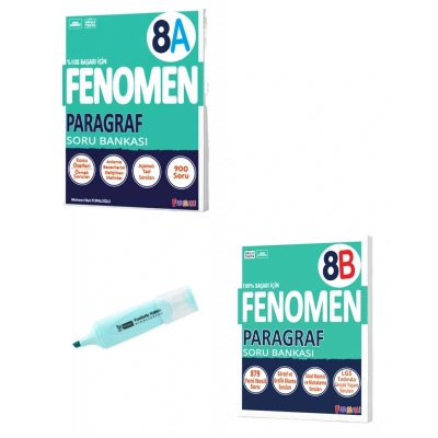LGS 8.Sınıf Paragraf A Ve Paragraf B Soru Bankası