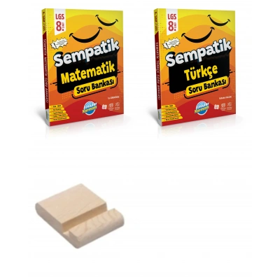 LGS 8.Sınıf Sempatik Matematik ve Türkçe Soru Bankası
