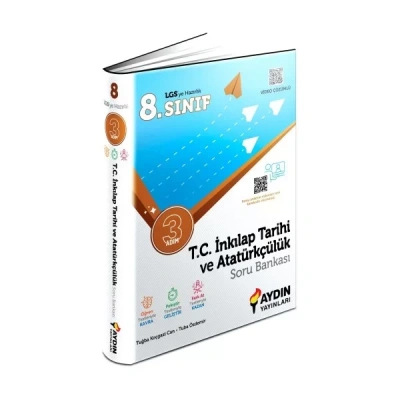 LGS 8.Sınıf T.C. İnkılap Tarihi Üç Adım Soru Bankası