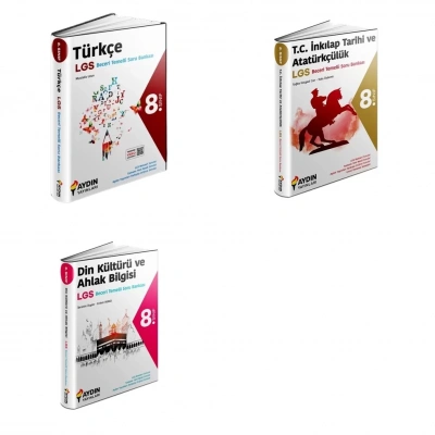 LGS 8.Sınıf Türkçe İnkılap Din BTS Soru Bankası
