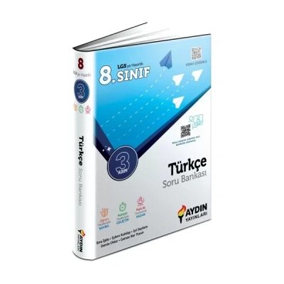 LGS 8.Sınıf Türkçe Üç Adım Soru Bankası