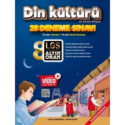 LGS ALTIN ORAN 8.SINIF DİN KÜLTÜRÜ VE AHLAK BİLGİSİ 28 DENEME SINAVI