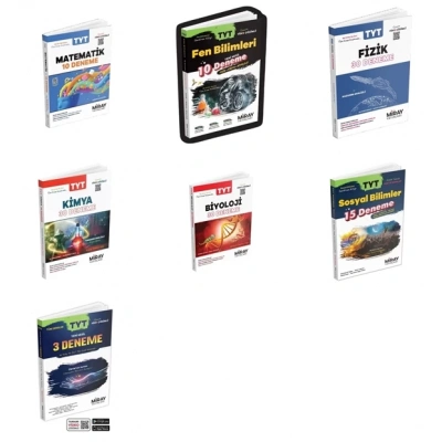 Miray TYT Deneme Seti 7 adet Deneme