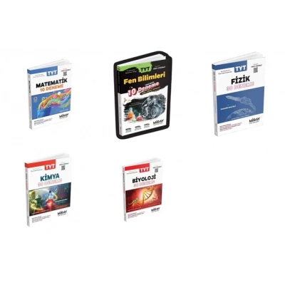 Miray TYT Matematik Fen Bilimleri Fizik Kimya ve Biyoloji Deneme