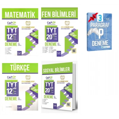 TYT ÇAP Matematik Fen Bilimleri Türkçe ve Sosyal Bilimler Deneme