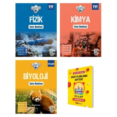 TYT IceBerg Fizik Kimya ve Biyoloji Soru Bankası