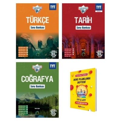 TYT IceBerg Türkçe Tarih ve Coğrafya Soru Bankası 3lü Set
