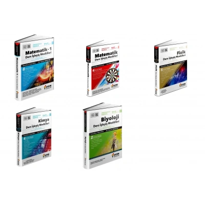 TYT Matematik Fizik Kimya Biyoloji Ders İşleyiş Modülleri
