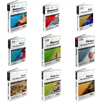 TYT Ders İşleyiş Modülleri Tüm Dersler Set