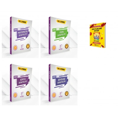 TYT Matematik Fizik Kimya ve Biyoloji Deneme Seti