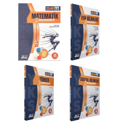TYT Matematik Türkçe Fen ve Sosyal Bilimler Hız ve Renk Deneme Seti