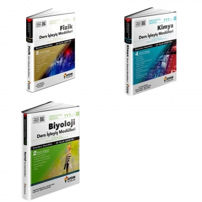 TYT Fizik Kimya Biyoloji Ders İşleyiş Modülleri