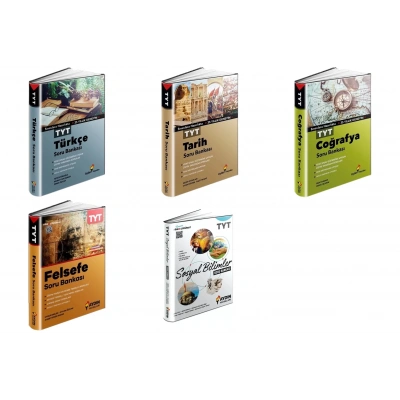 TYT Türkçe Tarih Coğrafya Felsefe Sosyal Bilimler Soru Bankası