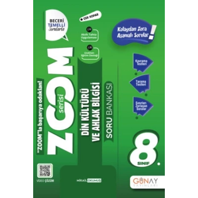 ZOOM LGS 8. Sınıf Din Kültürü Soru Bankası