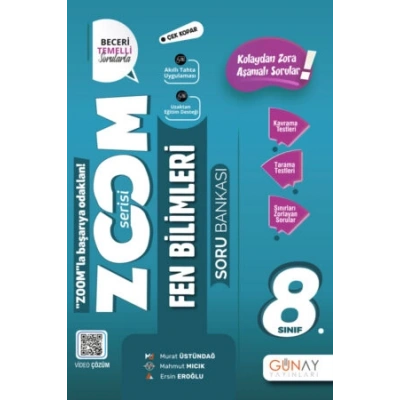 ZOOM LGS 8. Sınıf Fen Bilimleri Soru Bankası