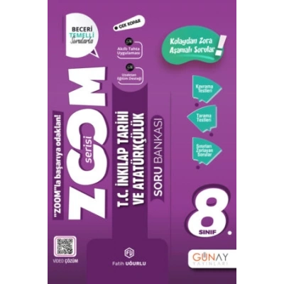 ZOOM LGS 8. Sınıf İnkılap Tarihi Soru Bankası