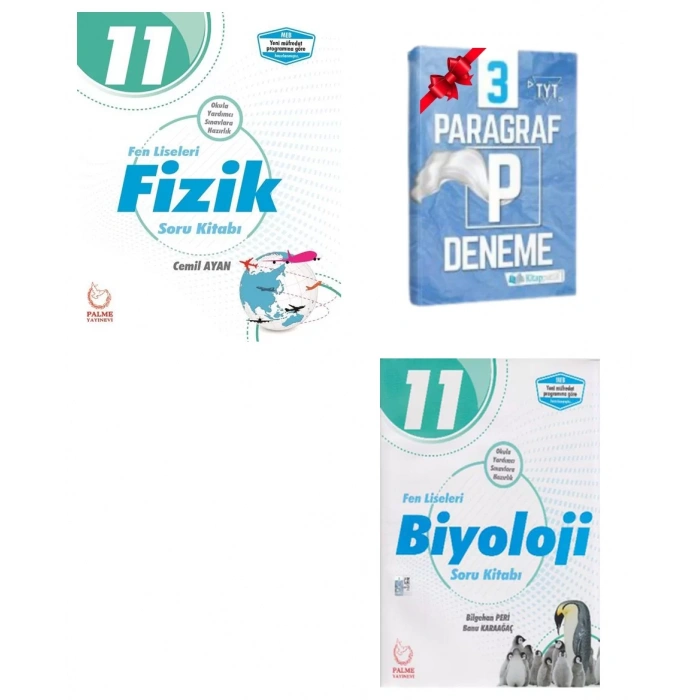 11. Sınıf Fen Liseleri Fizik Biyoloji Soru Kitabı