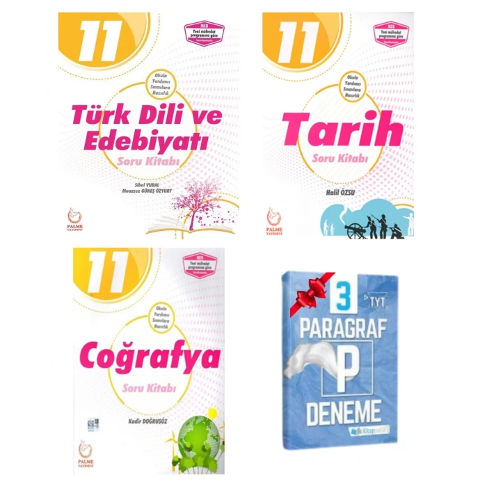 11.Sınıf Edebiyat Tarih Coğrafya Soru Bankası Set