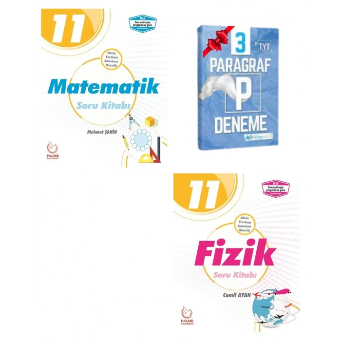 11.Sınıf Matematik ve Fizik Soru Bankası Set