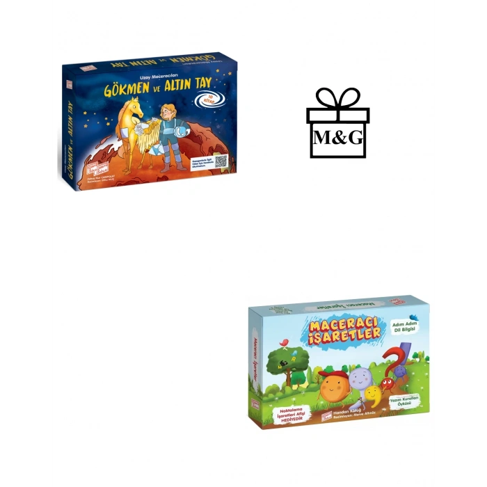 2 ve 3 Sınıflar İçin Gökmen ve Altın Tay Maceracı İşaretler