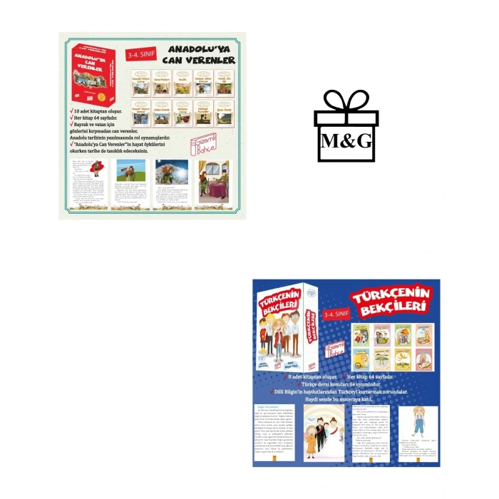 3 ve 4. Sınıflar İçin Anadoluya Can Verenler ve Türkçenin Bekçileri
