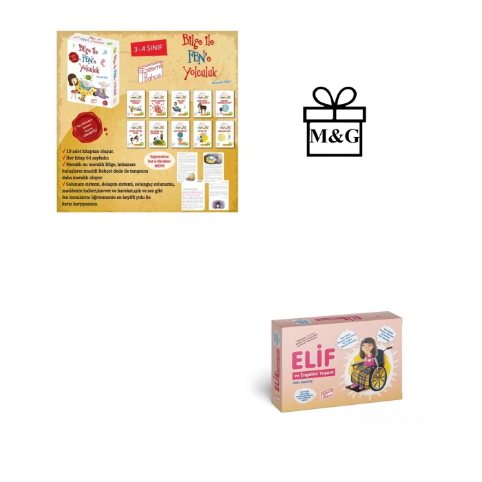 3 ve 4. Sınıflar İçin Bilge İle Fene Yolculuk Elif ve Engelsiz Yaşam