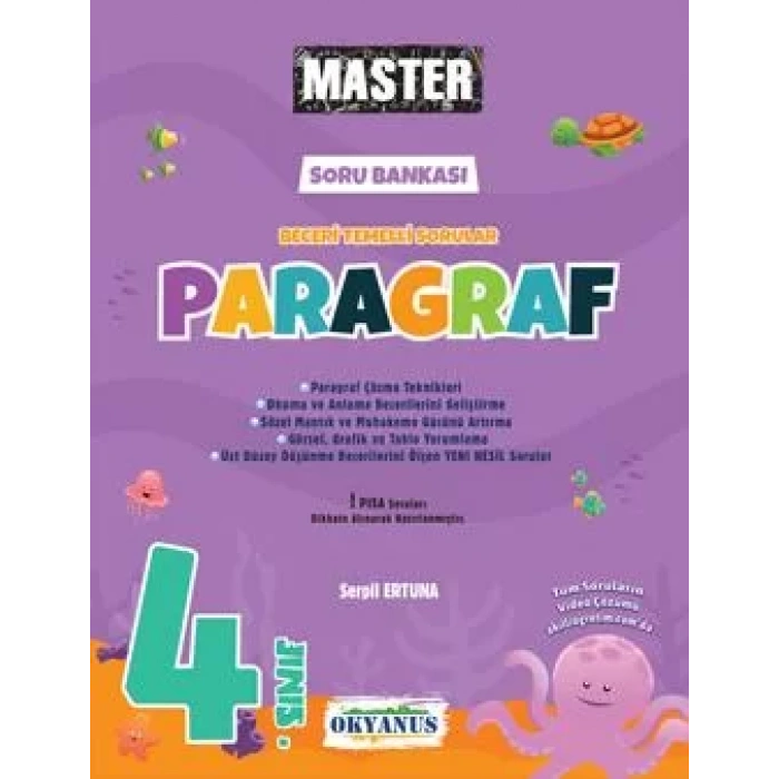 4. Sınıf Master Paragraf Soru Bankası