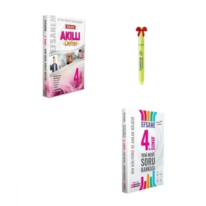 4.Sınıf Din Kültürü Akıllı Defter ve Soru Bankası