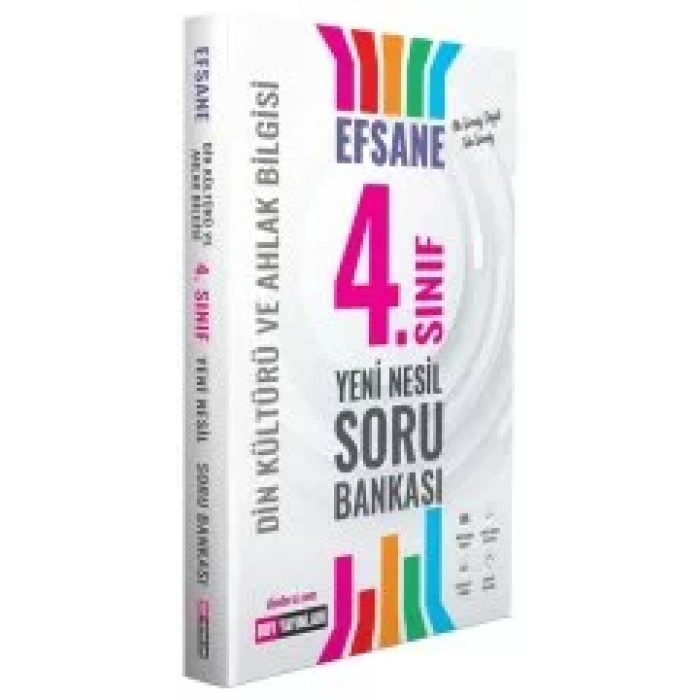 4.Sınıf Din Kültürü ve Ahlak Bilgisi Efsane Yeni Nesil Soru Bankası