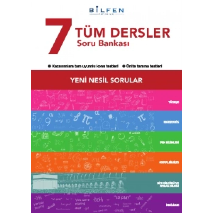 7. SINIF TÜM DERSLER SORU BANKASI