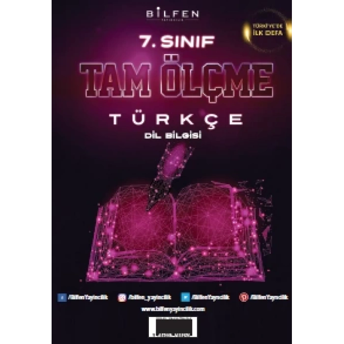 7. SINIF TÜRKÇE TAM ÖLÇME