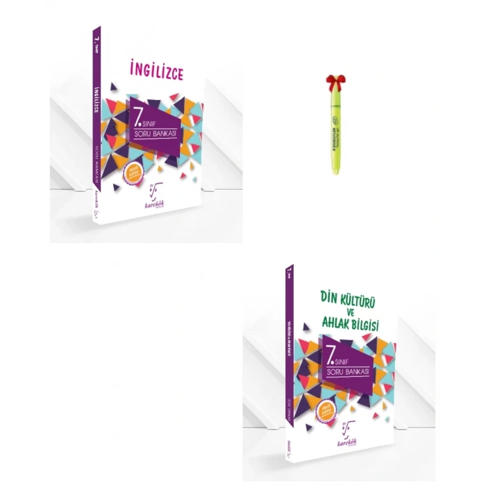 7.Sınıf İngilizce ve Din Kültürü Soru Bankası